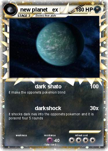 Pokemon new planet   ex