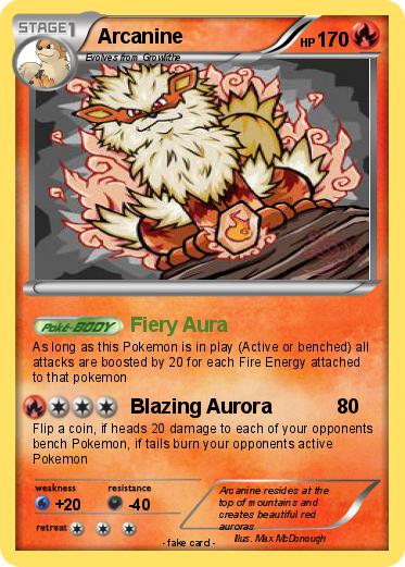 Pokemon Arcanine