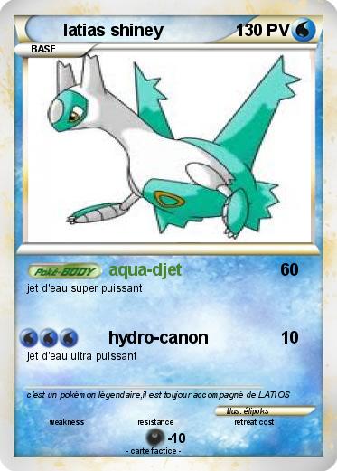 Pokemon latias shiney