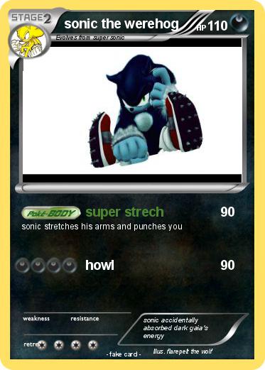 Pokemon sonic the werehog