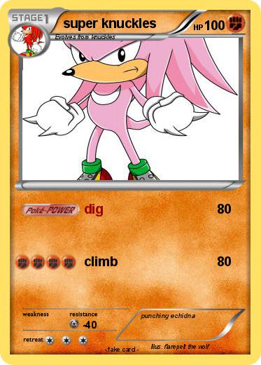 Pokemon super knuckles