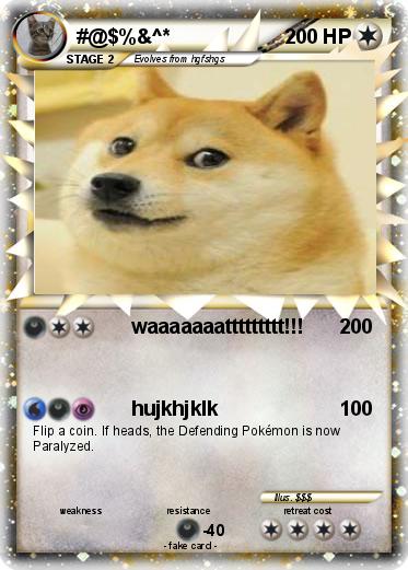 Pokemon #@$%&^*
