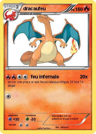 Pokemon dracaufeu