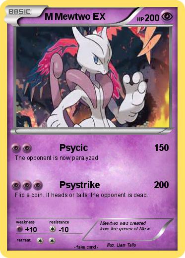 Pokemon M Mewtwo EX