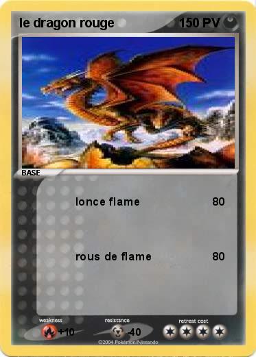 Pokemon le dragon rouge