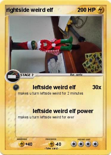 Pokemon rightside weird elf