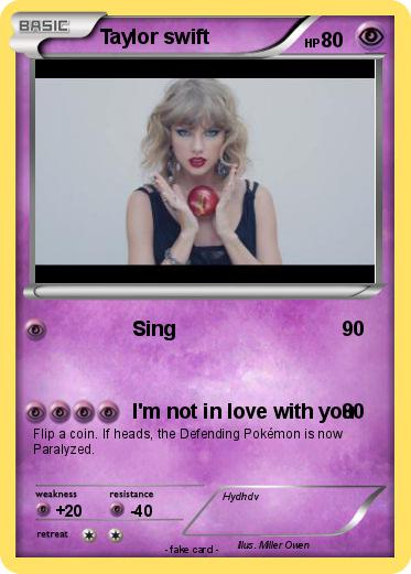 Pokemon Taylor swift
