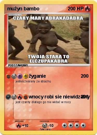 Pokemon mużyn bambo