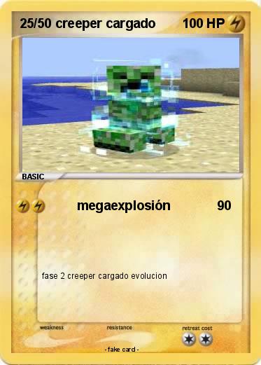 Pokemon 25/50 creeper cargado