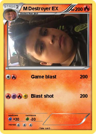 Pokemon M Destroyer EX