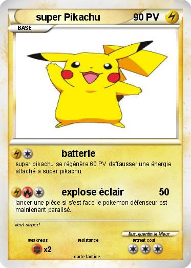 Pokemon super Pikachu