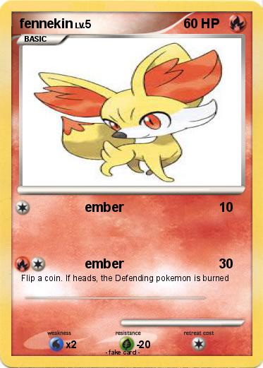 Pokemon fennekin