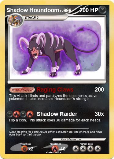 Pokemon Shadow Houndoom