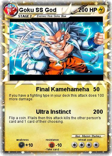 Pokemon Goku SS God