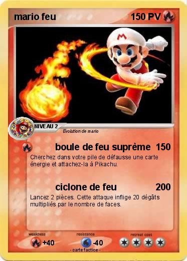 Pokemon mario feu