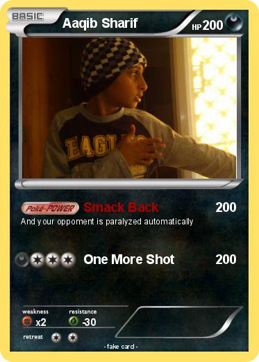 Pokemon Aaqib Sharif