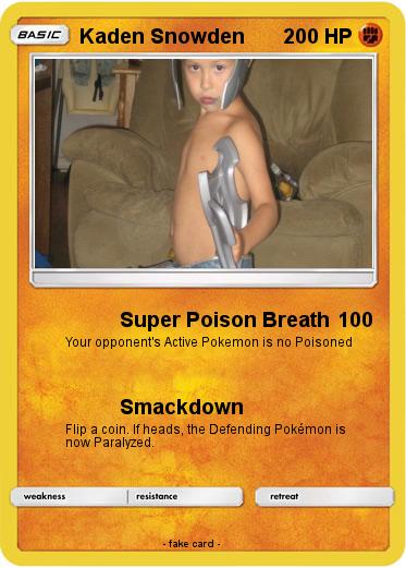 Pokemon Kaden Snowden