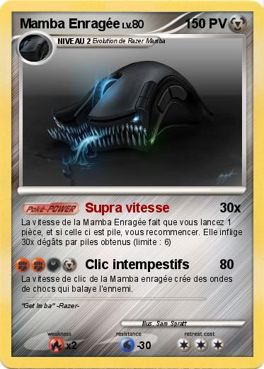 Pokemon Mamba Enragée