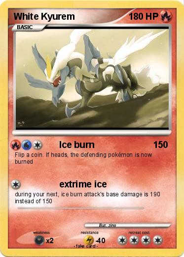 Pokemon White Kyurem