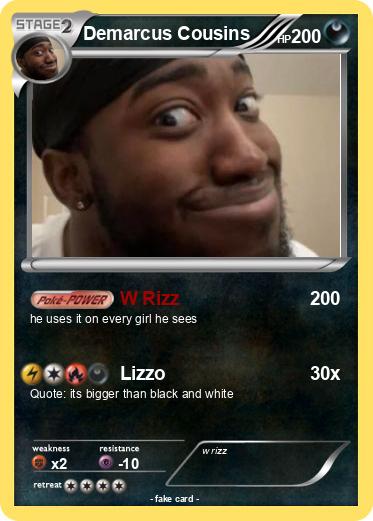 Pokemon Demarcus Cousins