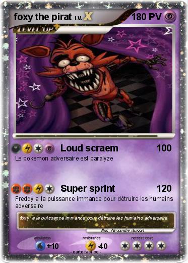 Pokemon foxy the pirat