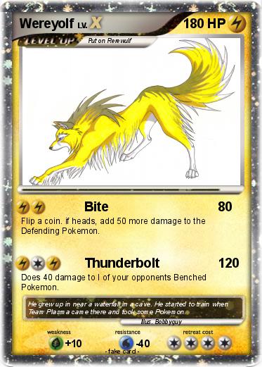 Pokemon Wereyolf