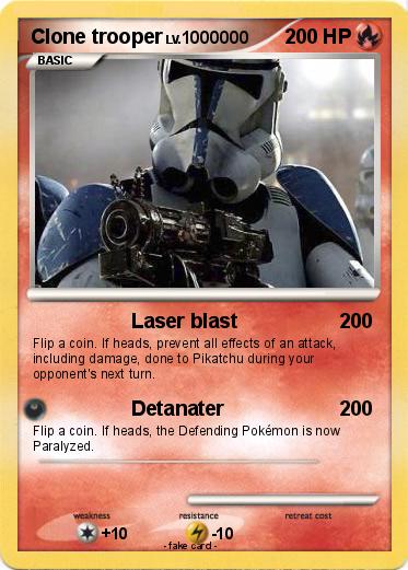 Pokemon Clone trooper