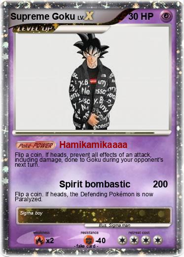 Pokemon Supreme Goku