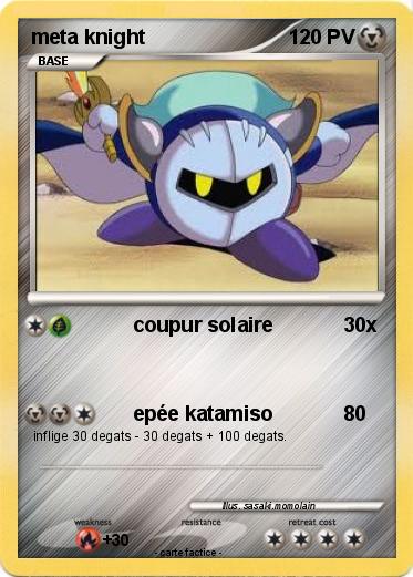 Pokemon meta knight