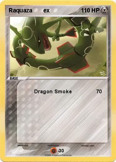 Pokemon Raquaza       ex