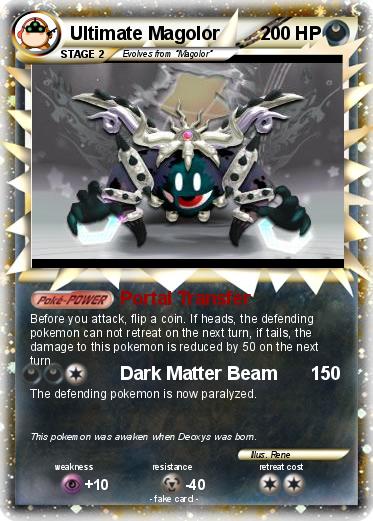 Pokemon Ultimate Magolor