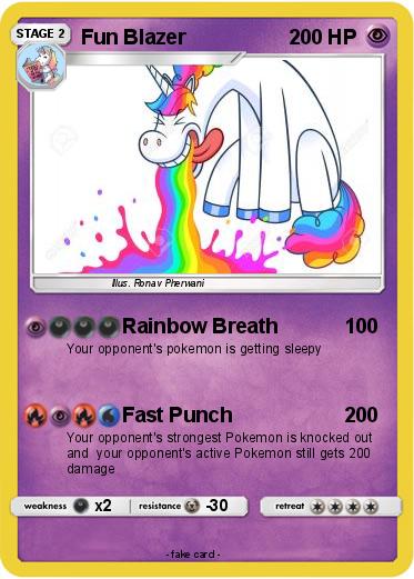 Pokemon Fun Blazer