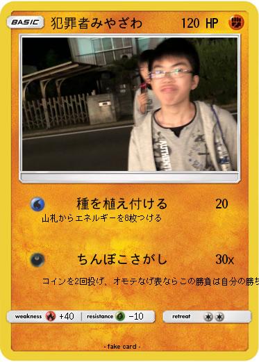 Pokemon 犯罪者みやざわ