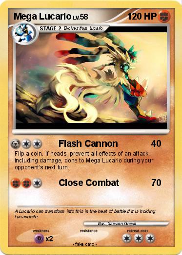 Pokemon Mega Lucario