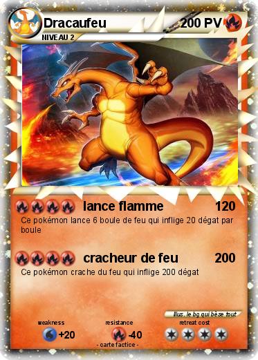 Pokemon Dracaufeu