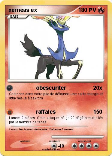 Pokemon xerneas ex