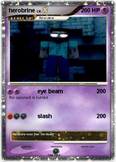 Pokemon herobrine