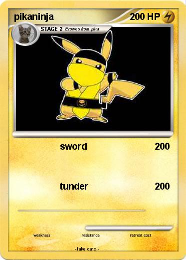 Pokemon pikaninja