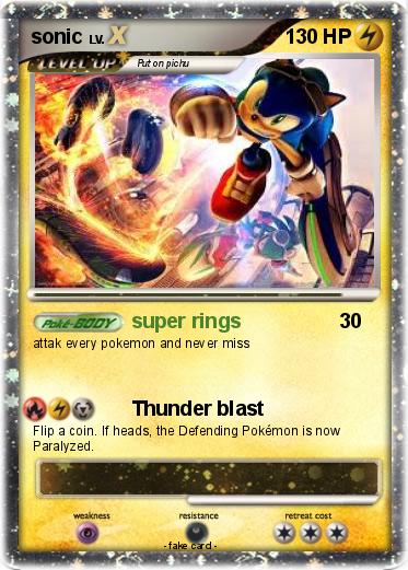 Pokemon sonic