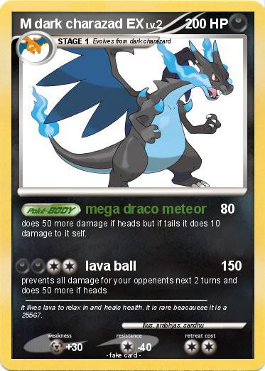 Pokemon M dark charazad EX