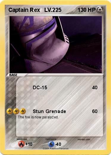 Pokemon Captain Rex   LV.225