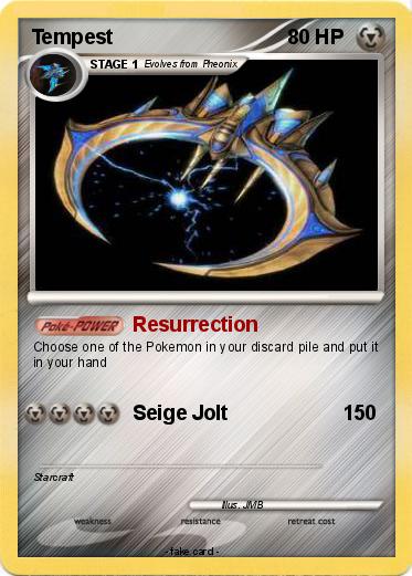 Pokémon Tempest 13 13 - Resurrection - My Pokemon Card