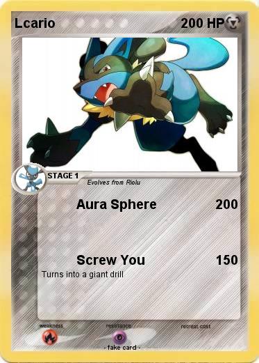 Pokemon Lcario