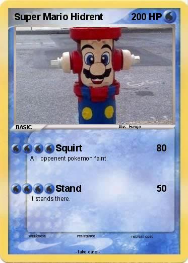 Pokemon Super Mario Hidrent