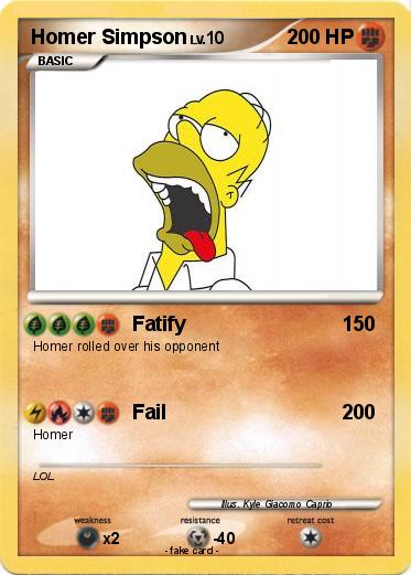 Pokemon Homer Simpson