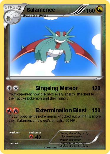 Pokemon Salamence