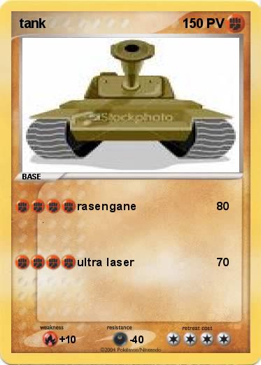 Pokemon tank