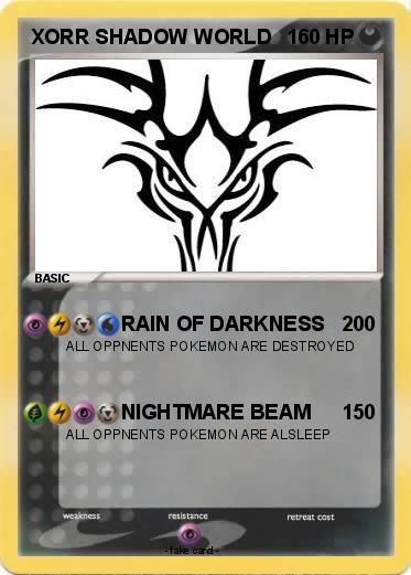 Pokemon XORR SHADOW WORLD