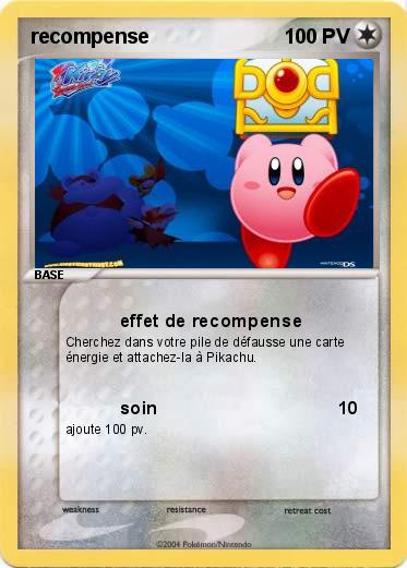 Pokemon recompense