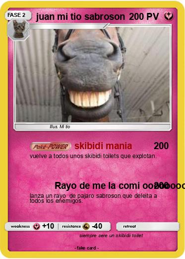 Pokemon juan mi tio sabroson